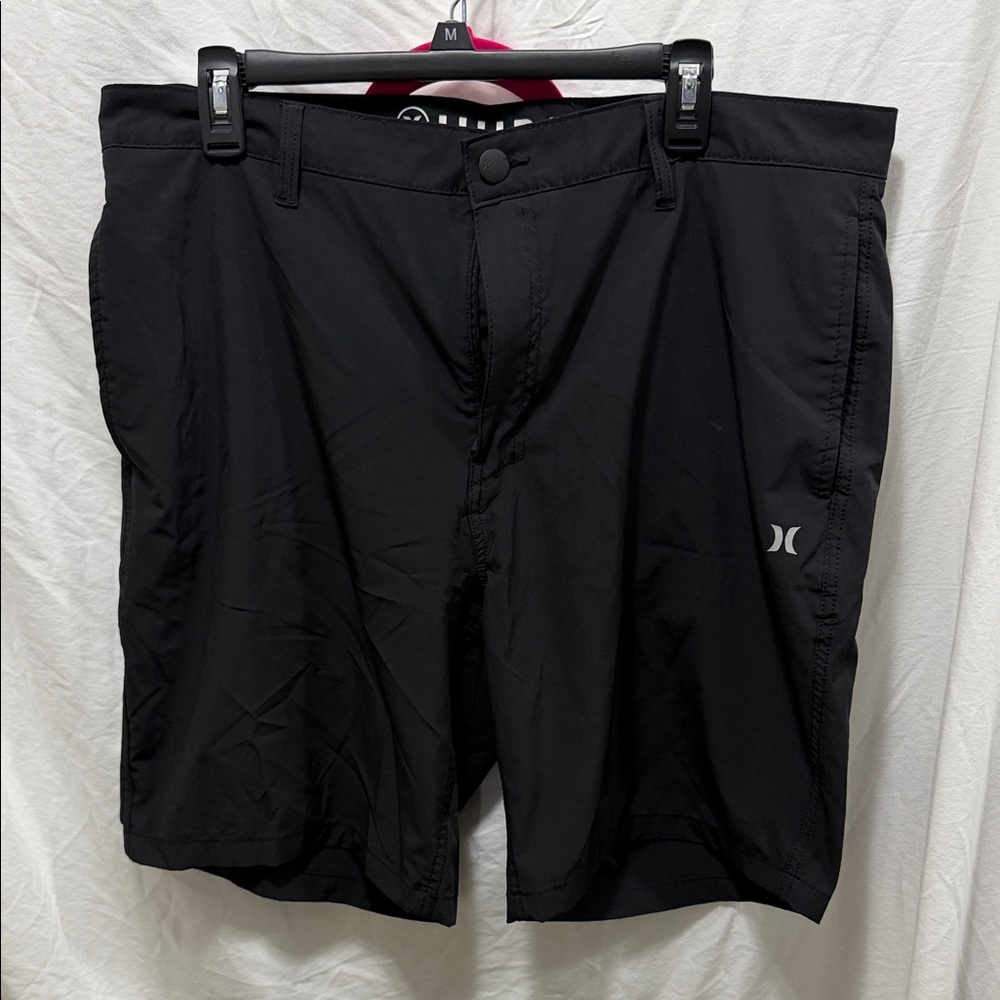 Hurley Men's Black Hybrid Shorts